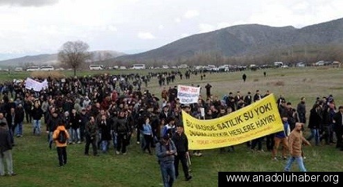 Tokat’ta HES protestosu ve gerginlik