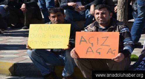 “Tazminat hakkımız, söke söke alırız”