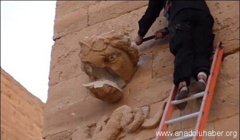 IŞİD Musul’da Antik Kent ‘‘Hadra’’yı Yerle Bir Etti
