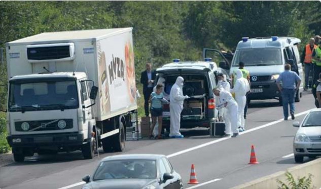 Avusturya’da; bir kamyonda 50 mülteci cesedi bulundu