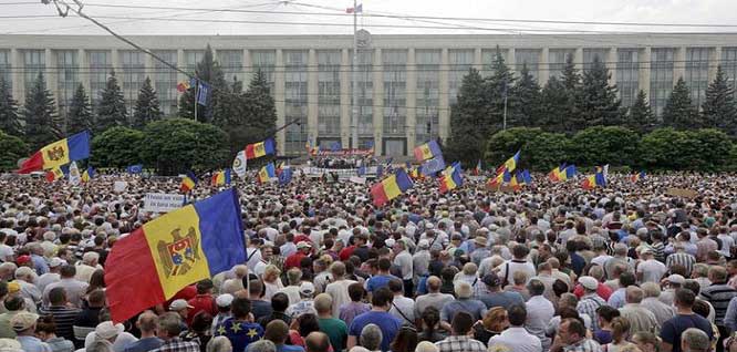 Moldova’da ‘hükümet istifa etsin’ protestosu