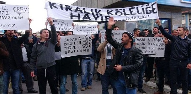 Türk Telekom işçileri: Kiralık köleliğe hayır !