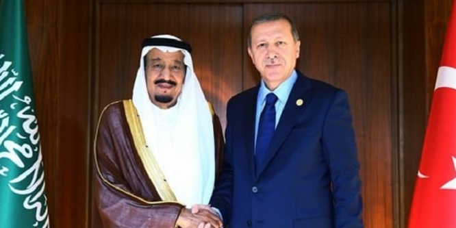 Erdoğan, Suudi Arabistan Kralı Selman ile Soçi zirvesini görüştü