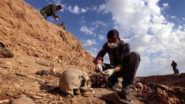 Irak’ın Şengal şehrinde 3 toplu mezar bulundu