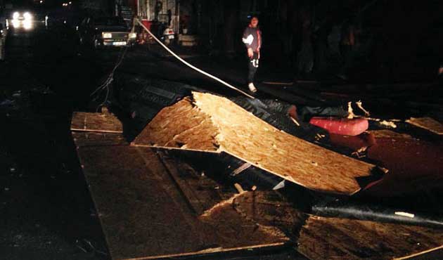 Antalya’da fırtına, sağanak ve hortum: 15 yaralı
