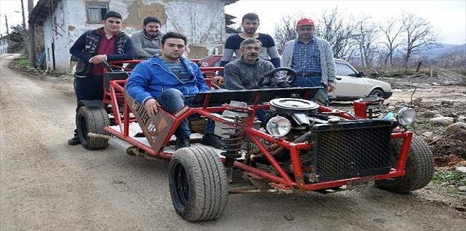 Hurda parçalarından yerli otomobil