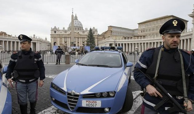 Roma ve Vatikan’da güvenlik tedbirleri arttırıldı