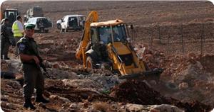 İşgal Güçleri En-Nakab Bölgesinde Tarım Arazilerini Tahrip Etti