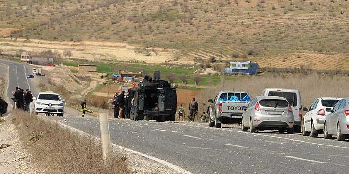 Muş’ta Polise Bombalı Saldırı