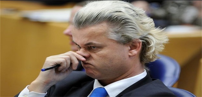 Hollanda halkından İslam karşıtı açıklamalar yapan Geert Wilders’e tepki