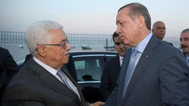 Erdoğan, israil uşağı Mahmud Abbas’ı tebrik etti!