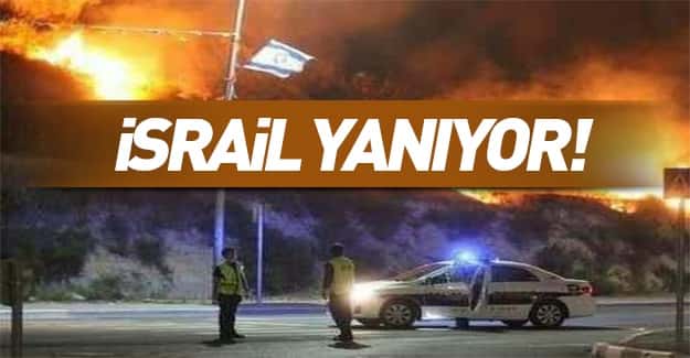 İşgalci israil cayır cayır yanıyor! 26 noktada daha yangın çıktı