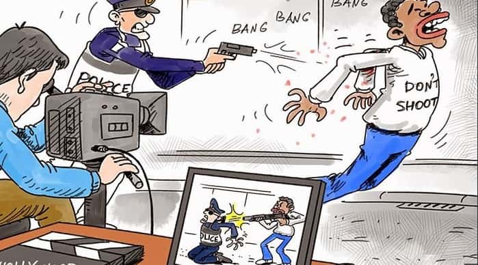 Karikatür – ABD basınının gerçek yüzü