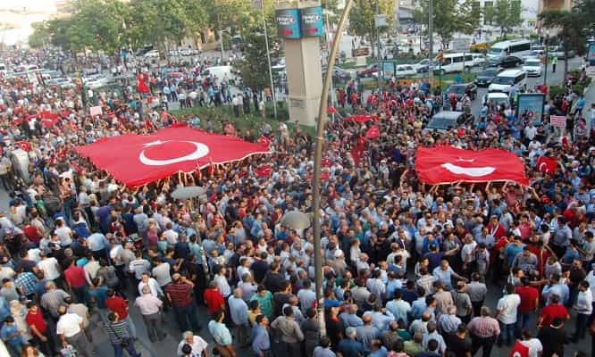 Elazığ’da teröre lanet yürüyüşü