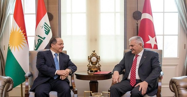 Yıldırım-Barzani görüşmesi sona erdi