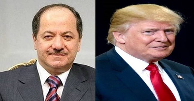 Barzani: Trump yönetimi Kürdistan bağımsızlığını destekliyor!