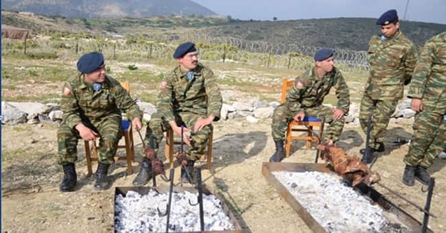 İşgal altındaki adamızda kuzu çevirdiler