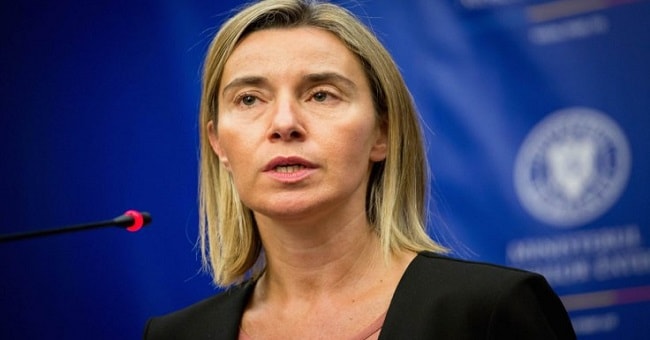 Mogherini; Suriye’de Askeri Çözüm Mümkün Değil