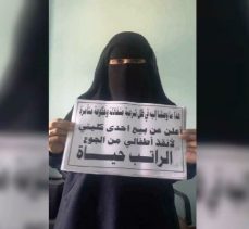 Suudi rejimine lanet olsun! Yemen’li kadın günlerdir aç olan çocuklarını doyurabilmek için böbreğini satışa çıkarttı