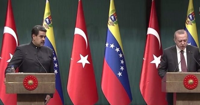 Erdoğan ve Maduro ortak açıklama yaptı