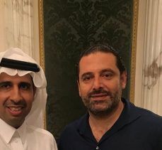 Saad Hariri, Suudi Veliaht Prensi Muhammed Bin Selman ile selfie çekti