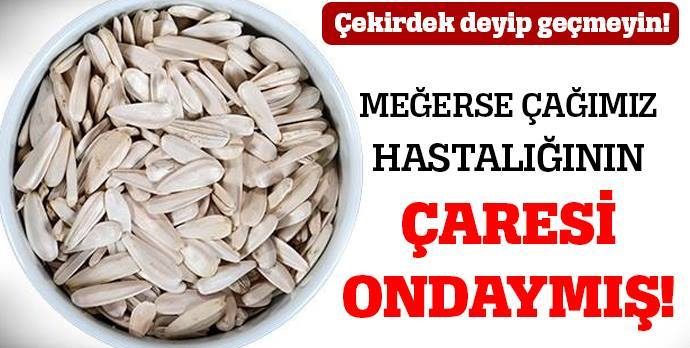 Çekirdek deyip geçmeyin!