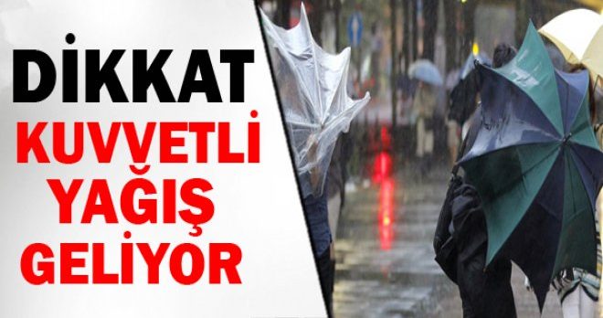 Bu illerde yaşayanlar dikkat! Sağanak yağış geliyor