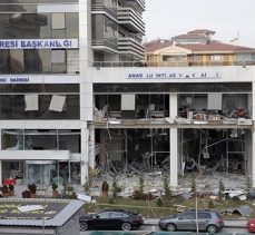 Ankara’daki vergi dairesi patlamasına ilişkin görüntüler ortaya çıktı