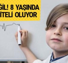 8 yaşındaki ‘dahi’ çocuk üniversiteye gitmeye hazırlanıyor