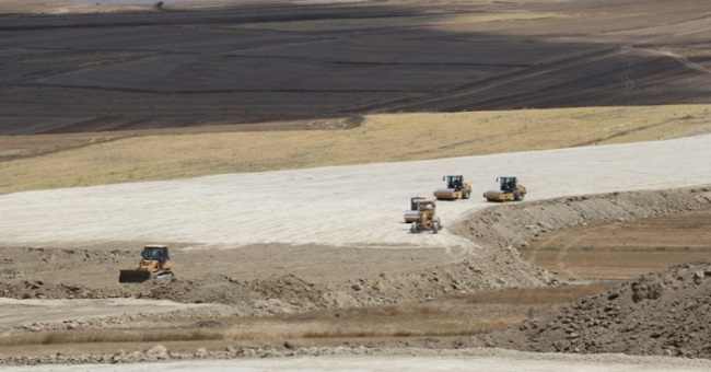 Yozgat’a yapılan havaalanının tarım arazisi üzerine yapılmasına büyük tepki