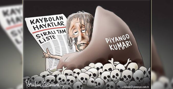 Devlet eliyle oynatılan kumarın yıllık geliri 3,1 milyar TL’yi buldu