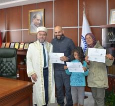 Arjantin’den tatil için gelen çift, Müslüman oldu