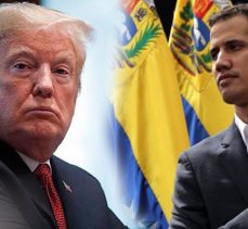 Amerikan uşağı Guaido; ‘yabancı askeri müdahale’ sorusuna olumsuz cevap vermedi