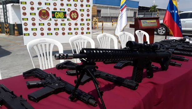 Venezuela: ABD tarafından gönderilen silahlar ele geçirdik