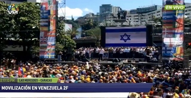 Venezuela’da israil destekli başarısız darbe grişimi