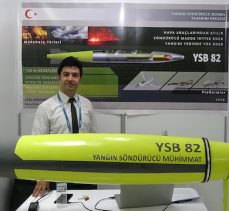 Yangın söndürme bombası icat etti