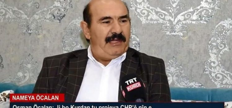 Osman Öcalan: Röportaj teklifi TRT’den geldi