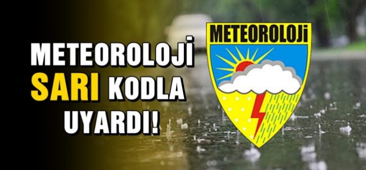 Meteoroloji’den 27 il için sarı ve turuncu kodlu uyarı