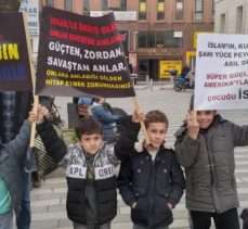 Bursa halkı, israil cumhurbaşkanının gelişine tepki gösterdi: Canın cehenneme Herzog!